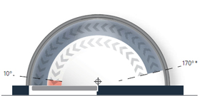 Schließkraftdiagram des ECO Newton TS-61