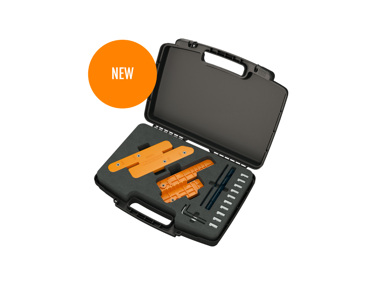 Montage und Bohrschablone für TIGER-Torschliesser