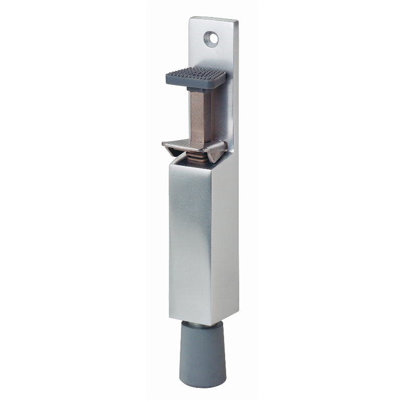 KWS 1081 Türfeststeller - 30 mm Hub - silber lackiert