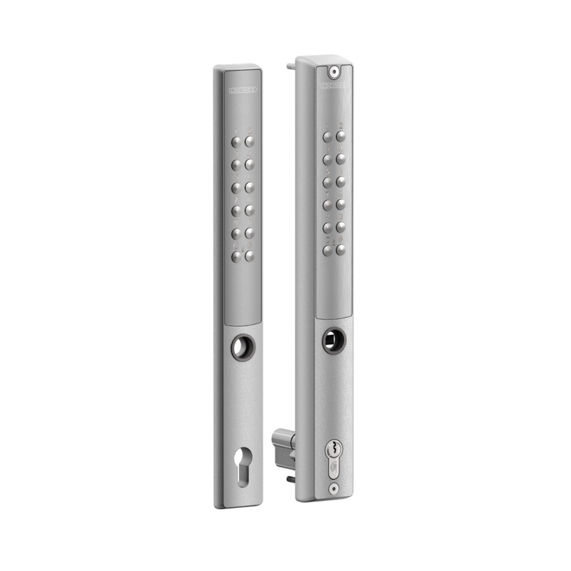 Locinox VERA - doppelseitige Codetastatur für FORTYLOCK - Silber