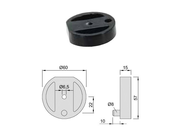 KWS 2559 Unterlage 15 mm