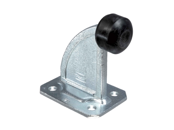 Torstopper aus verzinktem Stahl zum Anschrauben