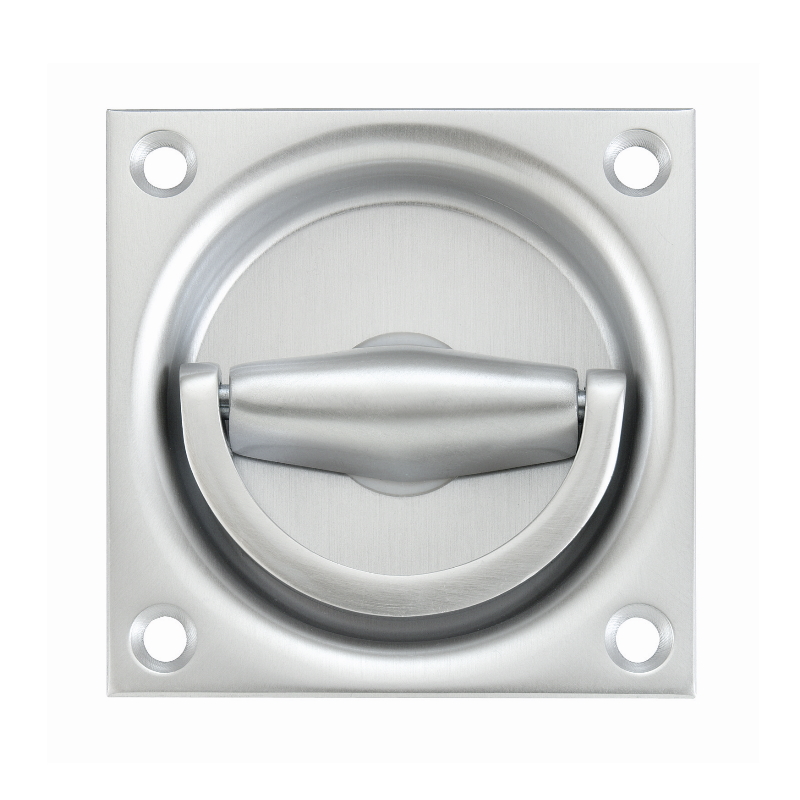 KWS 5014 Muschelgriff - 8 mm Stiftteil - silber lackiert