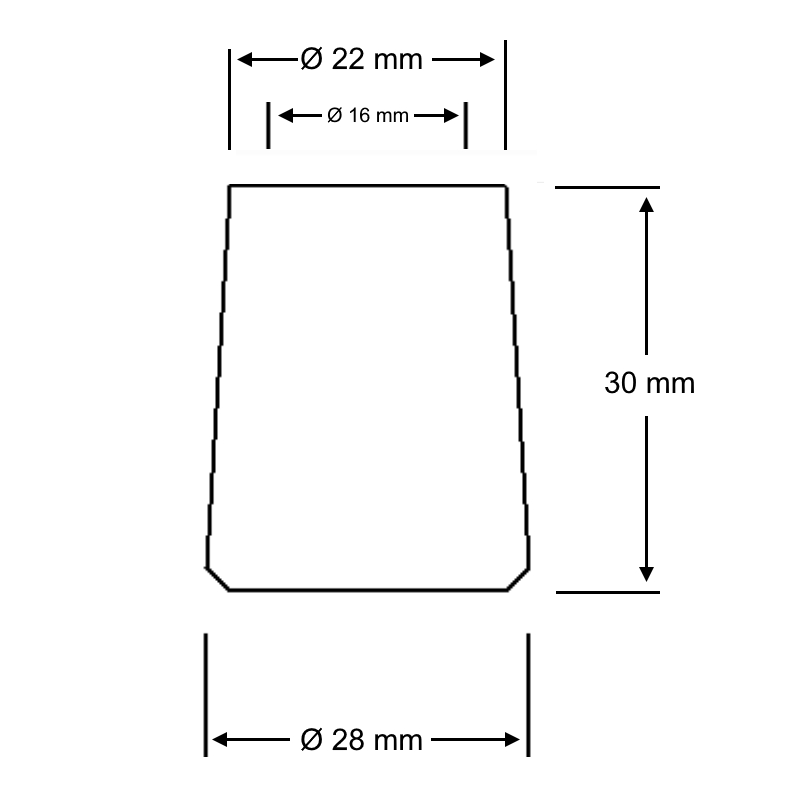 Zeichnung - KWS 9907 Ersatzpuffer